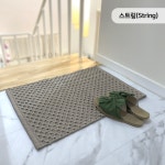 엠에스카페트 트렐리스 화장실매트 M 50x80 스트링