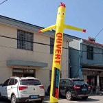 광고 풍선 인형 춤추는 공기 간판 가게 오픈 호객 3m - 풍선 남자 팬X 스타일