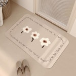 플라워 구조토 화장실발매트 주방발판