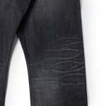 풀카운트 먼로 블랙 데님 0107BKHW