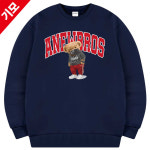 서프런던 마스크베어리 오버핏 기모 맨투맨 ZAMD 0001 ZAMD 0001 기모