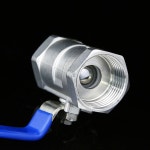 배관 연결 볼 밸브 스위치 암나사형 스테인레스 스틸 수도꼭지 BSPT 1 4 3 8 1 2 3 4 1 1 1 4 1 1 2 1 4 SS304