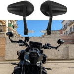 7 8 오토바이 오토바이 스쿠터 Motorcycle 부품 용 후면보기 사이드 미러 핸들 바 엔드 미러