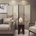 4단 인테리어 공간분리 파티션 블랙프레임 05