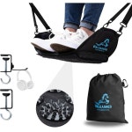 Unleashed Innovations Inc 언리쉬드 이노베이션 주식회사 2 in 1 Airplane F Airplane Footrest - Desk Clamps Included
