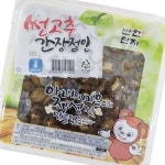 맛나 썬고추간장절임 3KG 주 반찬단지
