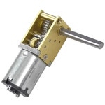 DC3V 6V 12V 미니 기어 모터 단일 이중 긴 샤프 호환트 저속 고 토크 웜모든 박스 N20-1218 4RPM-381RPM