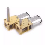 DC3V 6V 12V 미니 기어 모터 단일 이중 긴 샤프트 저속 고 토크 웜모든 박스 N20-1218 4RPM-381RPM