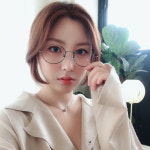 르망 엔틱 안경 라운드 둥근 동글이 메탈 학생 여자 남자 가벼운 안경테