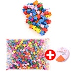 나무비즈 나무구슬 중포장 -별 팔찌만들기 구슬꿰기