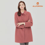 올포유 FW 모델착장 여성 핸드메이드 코트 ALCTKA111-403