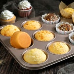 홈베이킹 미니 머핀틀 컵케이크틀 에그타르트 12구