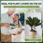 2 4PCS 급수 식물에 자체 꽃 정원 대 한 자동 식물 시스템 물방울 관개 2Pcs