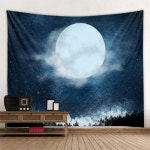 달 설산 풍경 태피스트리 04 200 x 180 cm