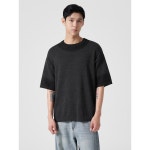 에잇세컨즈 스프레이 다잉 반소매 니트 264751DY14