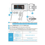 JOWOOM T2 다기능 스마트 튜너 페그 스트링 와인더 우쿨렐레 크로매틱 튜닝 내장 충전식