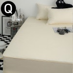 샤이니 40수 순면 홑 매트리스커버 퀸 Q