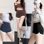 요가레깅스 하이웨스트 3부 숏 레깅스 팬츠 바이크쇼츠 반바지