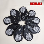 미라이 미라이 고급 PU 남 여 아이언헤드커버 9pcs 쿨링토시