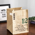 세탁바구니린넨 접이식 속옷 바구니 넘버12