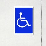 장애인표지 장애인주차구역 판넬 표지판