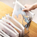 소품정리가방 투명 대형 망사 파우치 A5사이즈 1P