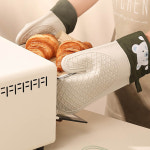 열차단 실리콘 오븐장갑 주방 냄비 요리장갑 2p