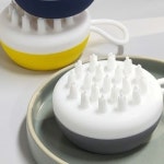 강아지 샴푸브러쉬 샤워 목욕 실리콘 마사지 브러쉬 XLDU5997