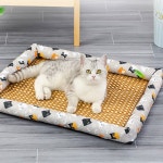 애견 라탄 방석 대형 고양이 강아지 쿨 여름 펫 매트