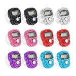 휴대용 미니 LCD 디스플레이 핑거 클리커 카운터 전자 탈리 카운터 수동 디지털 핑거 카운터 스포츠 골프용