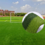 인조잔디 축구장 인조 잔디 카펫 야외 스포츠 필드 학교 운동장 녹색 풍경