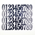 숫자스티커 레터링 사물함 넘버 라벨 소형 2