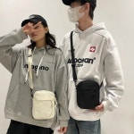 가벼운 미니 크로스 학생 슬링 백 남여공용 포켓 가방