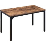 MUPATER 주방 거실용 풋패드 조절 산업용 식탁 책상 55 1L x 23 6W 29 5H 러스틱