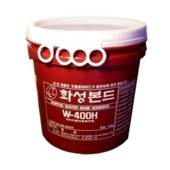 화성 화성본드 데코타일접착제 난방용 10KG 화성본드 10KG 헤라 1개 1개 W-400H
