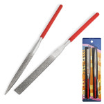 J다이아몬드 야스리2P세트 형 반달형 쇠줄 연마공구