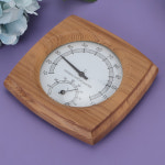 실내 목재 온습도계 온도계 습도계 스팀 룸 사우나 룸 액세서리 2-in-1