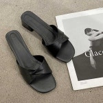 여자 선생님 직장인 사무실 뮬 슬리퍼 구두 코디 편한 36 230