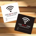 Wi-Fi 부착형 정사각 소형안내판 ZONE1