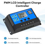 태양열충전배터리 휴대폰 RV 자동차 보트용 태양 전지 패널 셋트 200W 12V 충전 배터리 100A 컨트롤러 모듈