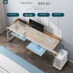 이동식 바퀴 슬라이드 침대테이블 PC침대 다용도 베드테이블