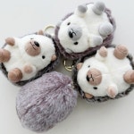 별별창고 G 고슴도치인형 키링 자동차 가방 핸드폰