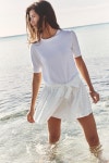 자라 자라 자수 스커트 팬츠 1165 224 OYSTER-WHITE