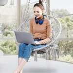 그물그네 야외 의자 정원 흔들 시트쿠션검정흰색 마당 방석 방석만 해당