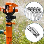 DIY 스테인리스 스틸 밴드 클램프 호스 20FT 금속 스트랩 20 패스너 조정 가능한