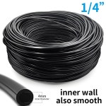 DIY 임의 길이 10M 20M 30M 가든 호스 4 급수 관개 시스템 PVC 마이크로 드립 파이프 조절