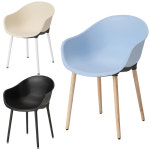 진영가구 광일체어 PSN 반스 고정 다용도 보조 카페 회의용 회의실의자 원목다리 PSN-109