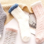 여성수면양말 두꺼운 따뜻한 보온 양말
