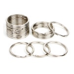 이중오링 열쇠고리 부자재 재료 100개