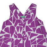 베네통 Patterned sleeveless dress 4TGTDV07C84V